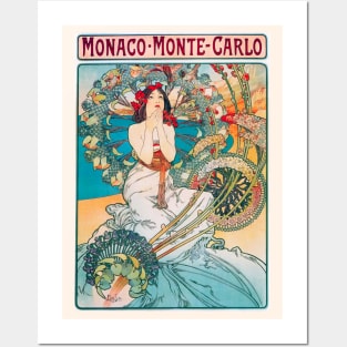 Monaco Monte Carlo (1897) Posters and Art